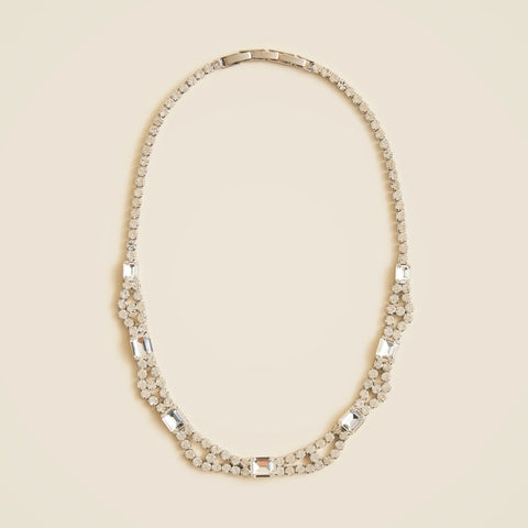 Cupchain gemstone necklace