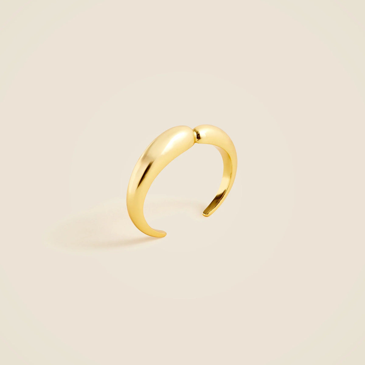 KHIRY X J.Crew medium two-talon cuff bracelet