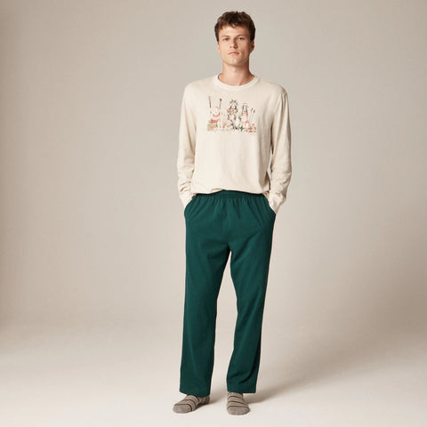 Premium-weight cotton lounge pant