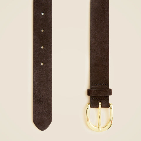 Classic belt in suede