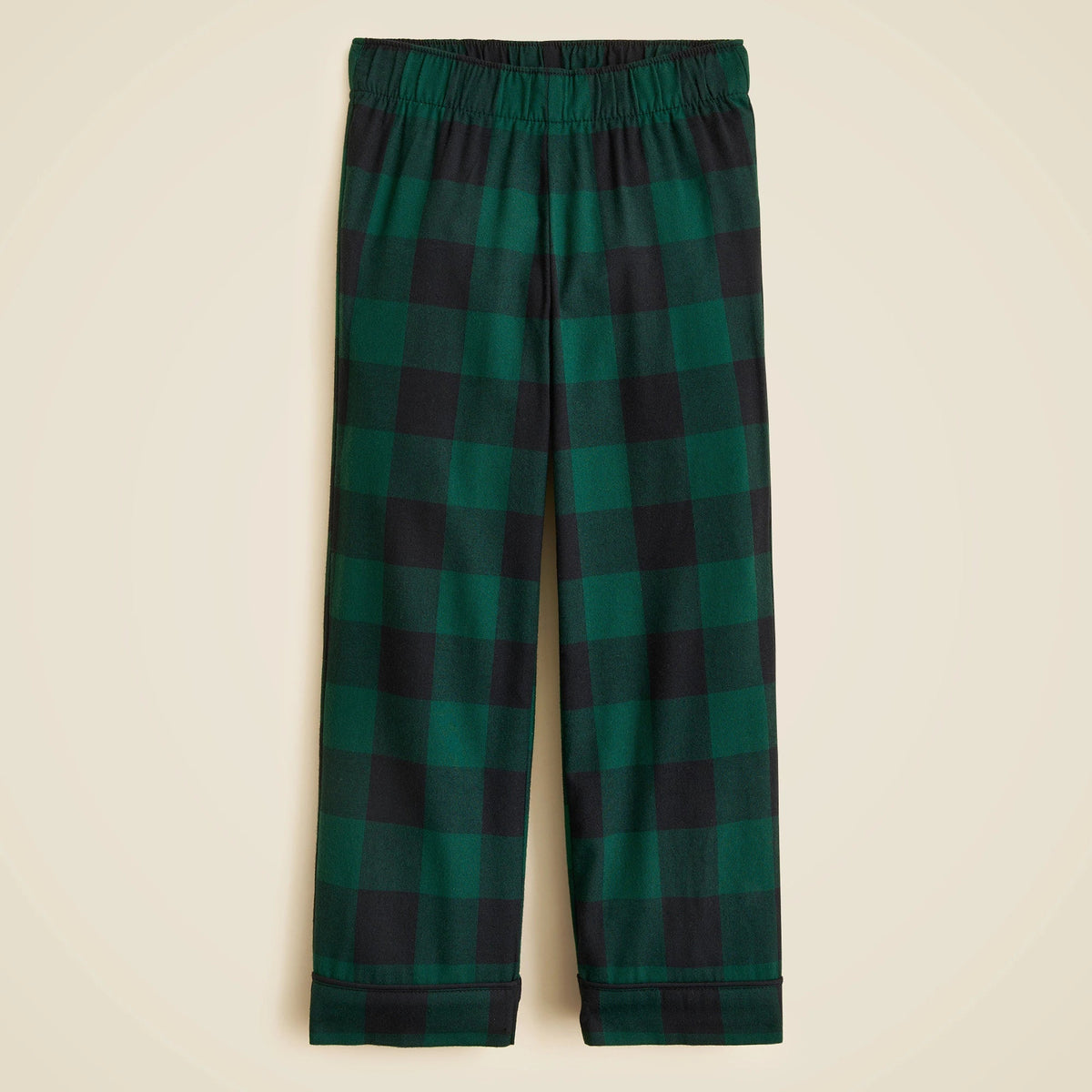 Kids' flannel pajama pant in plaid