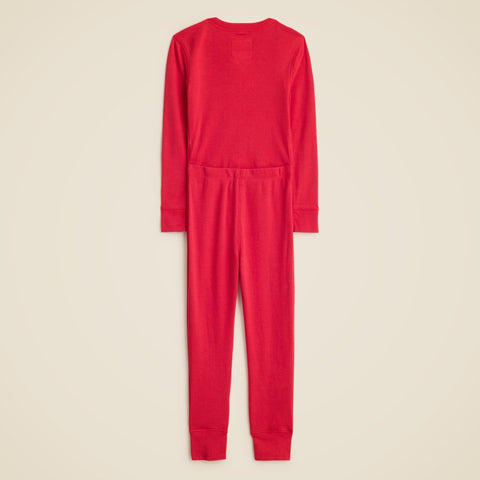 Kids' union suit in cotton