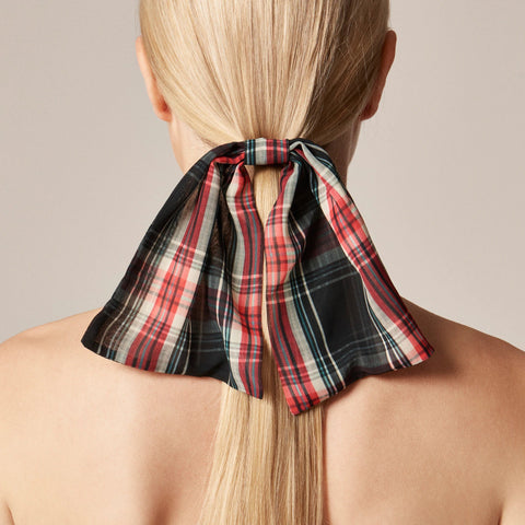 Chiffon bow clip