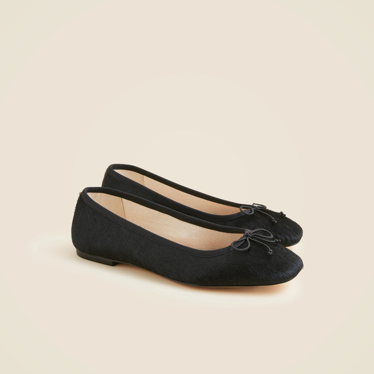 Quinn ballet flats in calf hair
