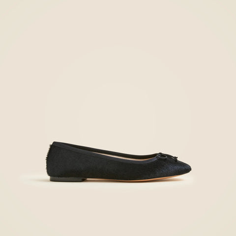 Quinn ballet flats in calf hair