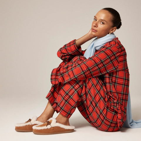 Lodge mules in suede