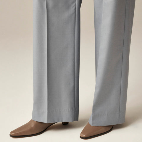 Remi square-toe ankle boots in leather