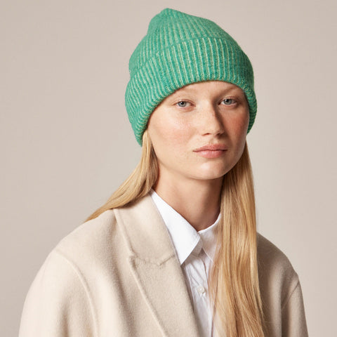 Plaited beanie in Supersoft yarn