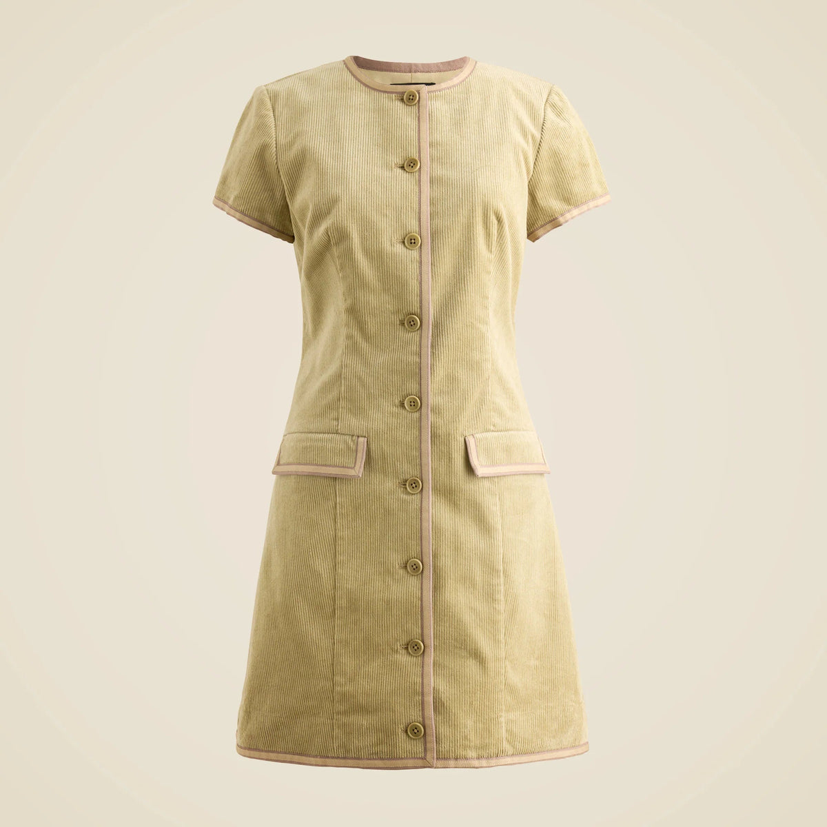 Parc dress in stretch corduroy