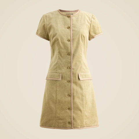 Parc dress in stretch corduroy