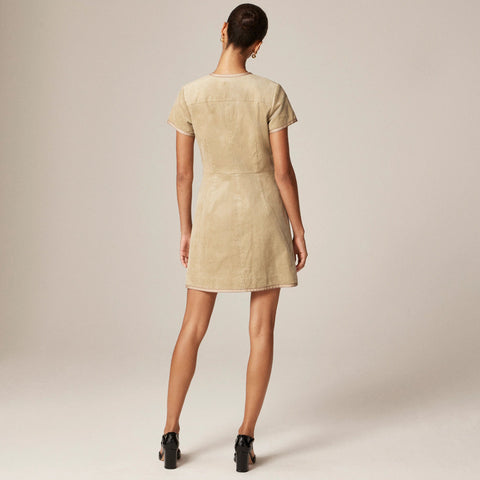 Parc dress in stretch corduroy