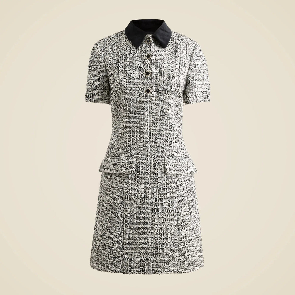 Parc dress in tweed