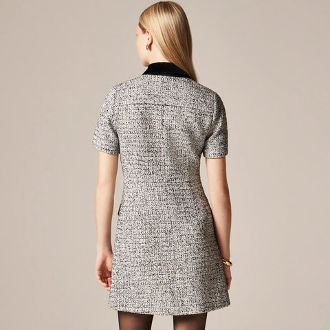 Parc dress in tweed