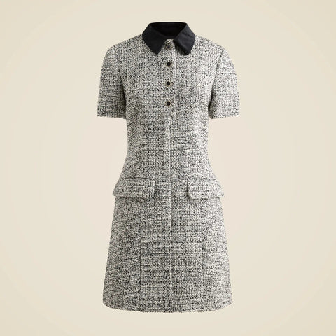 Parc dress in tweed