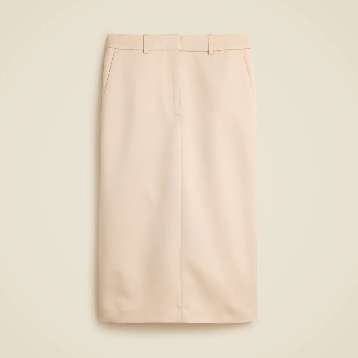 Trouser pencil skirt in duchesse satin