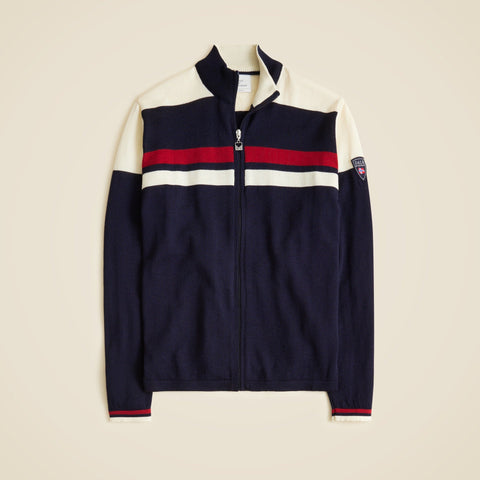 Dale of Norway Mount Stello full-zip sweater-jacket in merino wool
