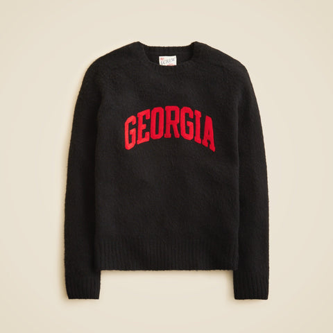 '47 X J.Crew brushed wool Georgia sweater