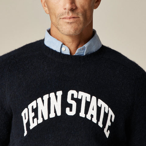 '47 X J.Crew brushed wool Penn State sweater