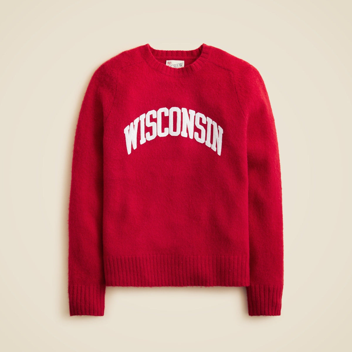 '47 X J.Crew brushed wool Wisconsin sweater