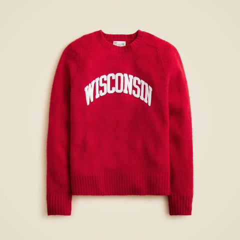 '47 X J.Crew brushed wool Wisconsin sweater