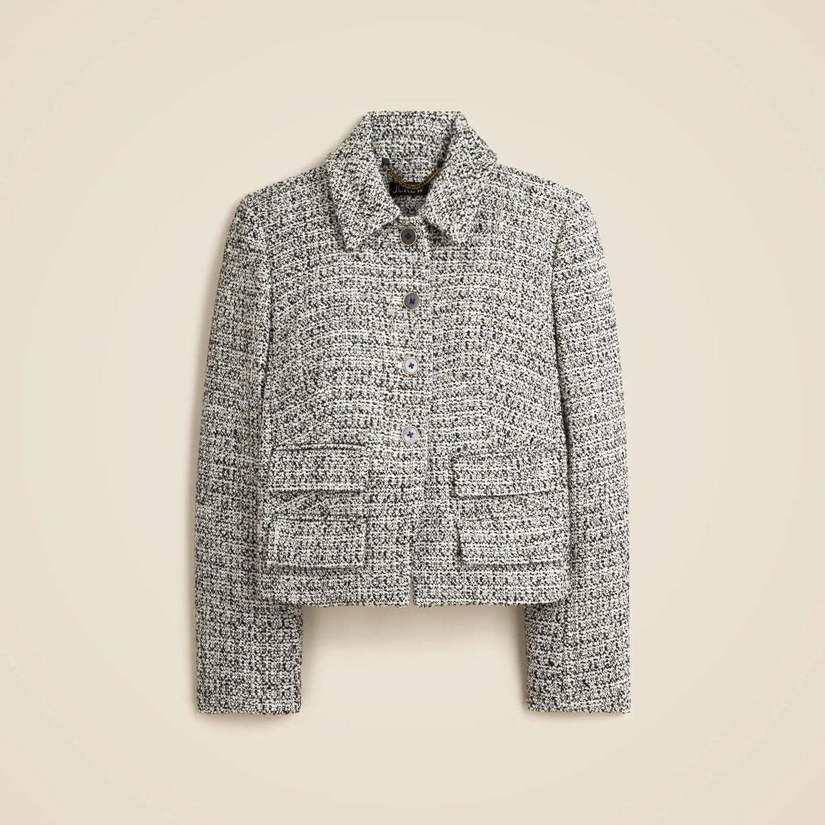 Lucie jacket in marled tweed
