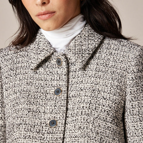 Lucie jacket in marled tweed
