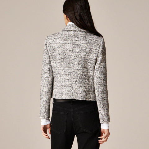 Lucie jacket in marled tweed