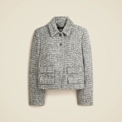 Lucie jacket in marled tweed