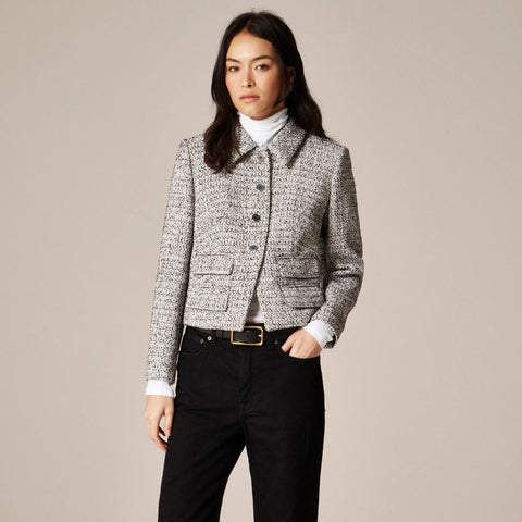 Lucie jacket in marled tweed