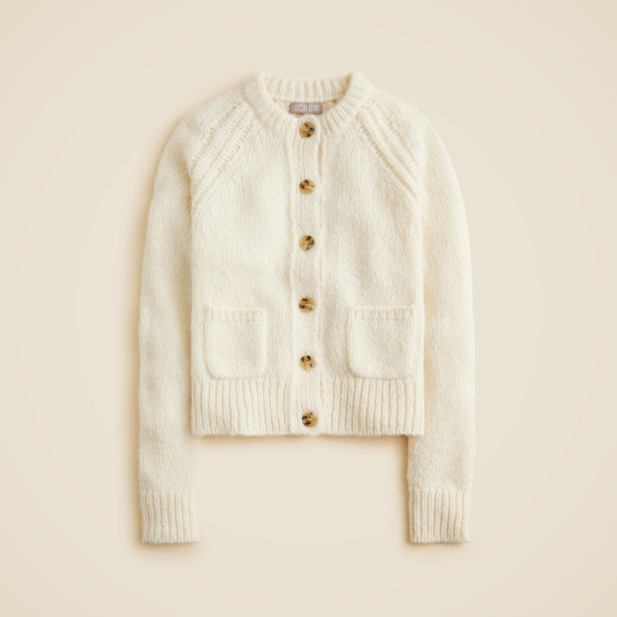 Raglan cardigan