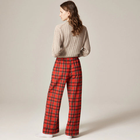 Flannel pajama pant in Good Tidings plaid