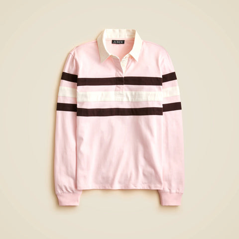 New premium-weight classic rugby shirt in stripe