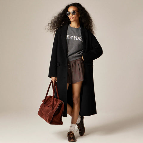 Perfect cashmere "New York" crewneck