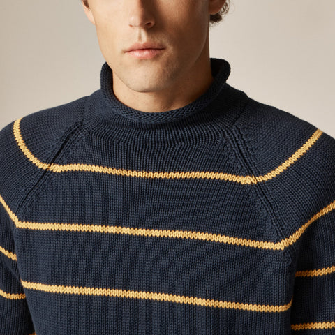 1988 Rollneck™ sweater in stripe