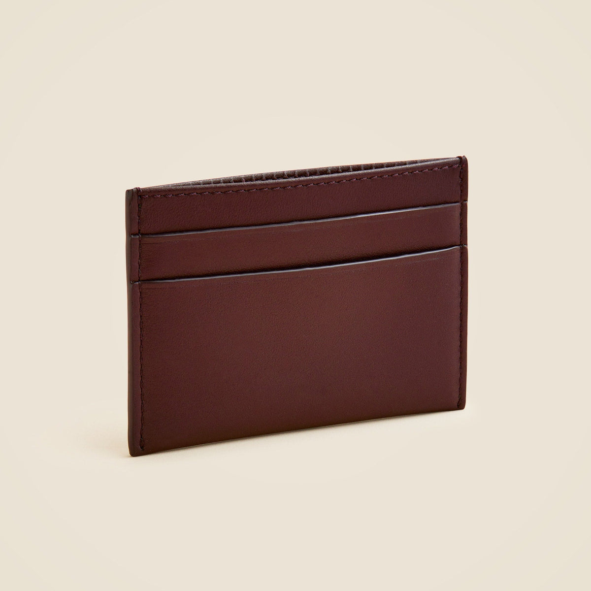 Leather double-sided cardholder