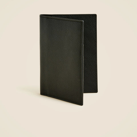 Leather passport holder