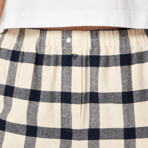 Flannel pajama pant in plaid