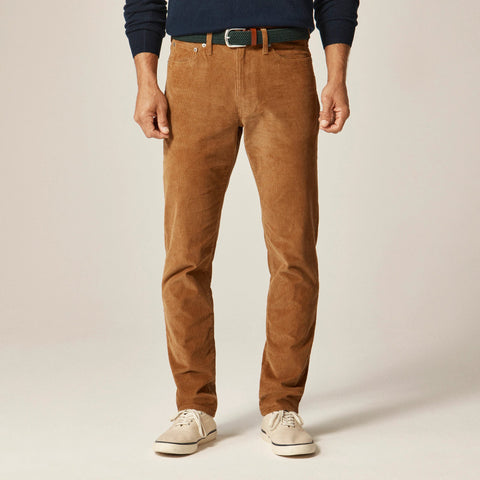 1040 Athletic Tapered-fit five-pocket stretch corduroy pant