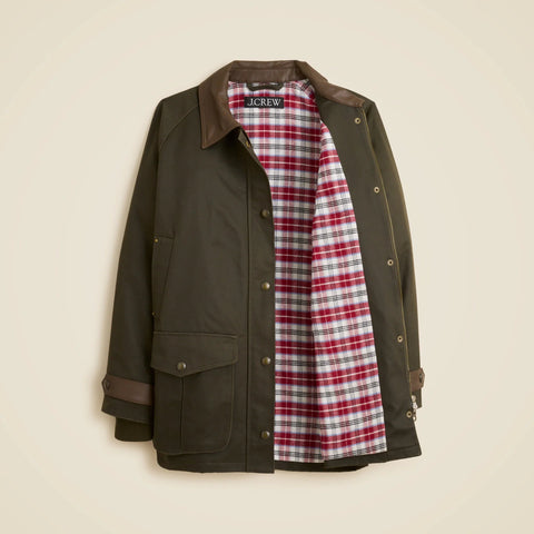 Broken-in Barn Jacket™ with faux-leather collar