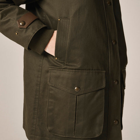 Broken-in Barn Jacket™ with faux-leather collar