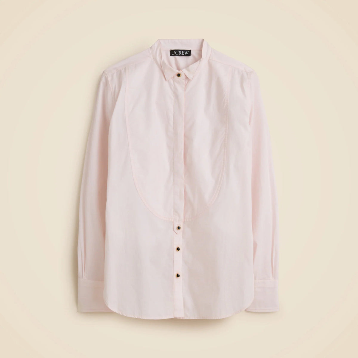Jules tuxedo shirt in cotton poplin