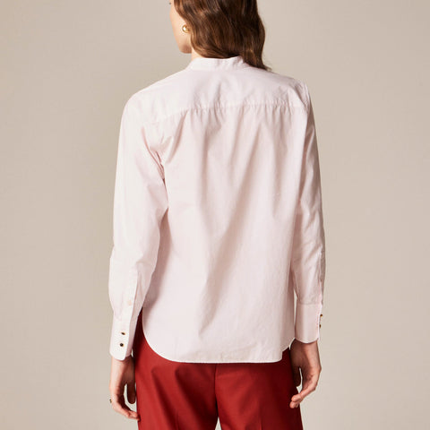 Jules tuxedo shirt in cotton poplin