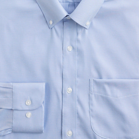 Bowery performance stretch oxford shirt with button-down collar