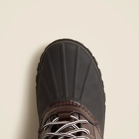 Perfect Winter boots in leather and sherpa