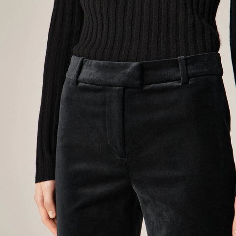 Petite Stella pant in velvet