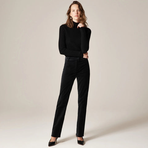 Petite Stella pant in velvet