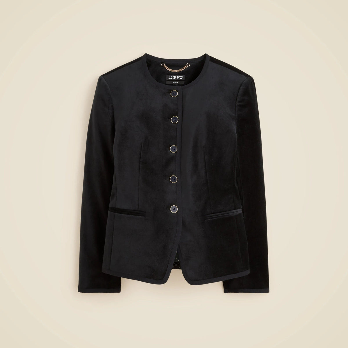 Cora lady jacket in velvet