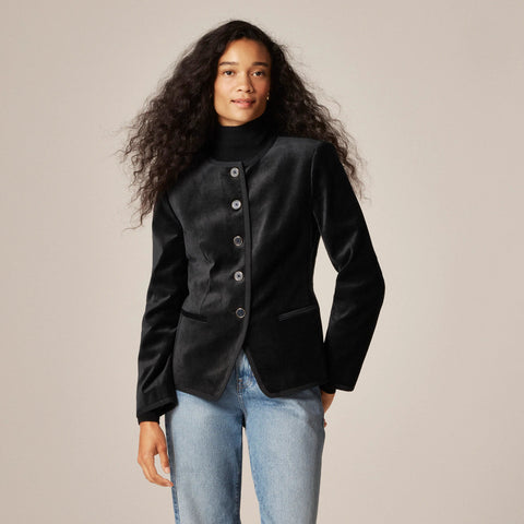 Cora lady jacket in velvet