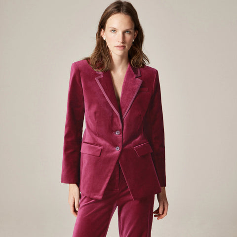 Madelyn blazer in velvet