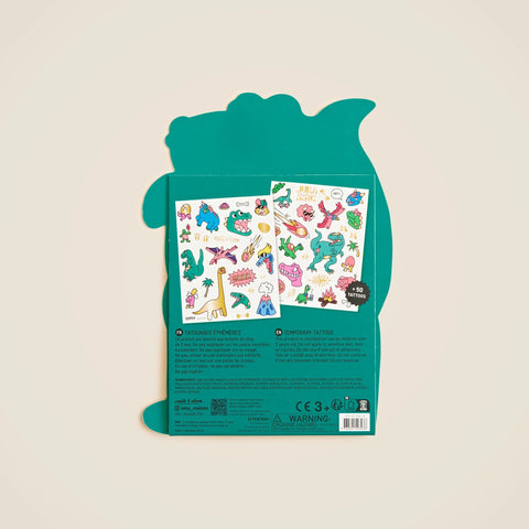 OMY dino temporary tattoos